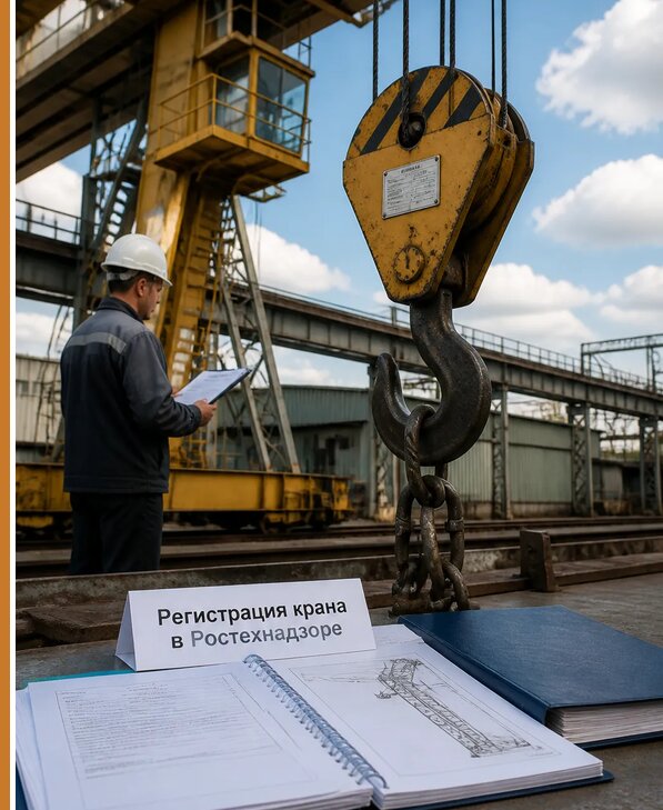Регистрация крана в Ростехнадзоре в Ногинске от 15197 р. | Авеста ОТиПБ